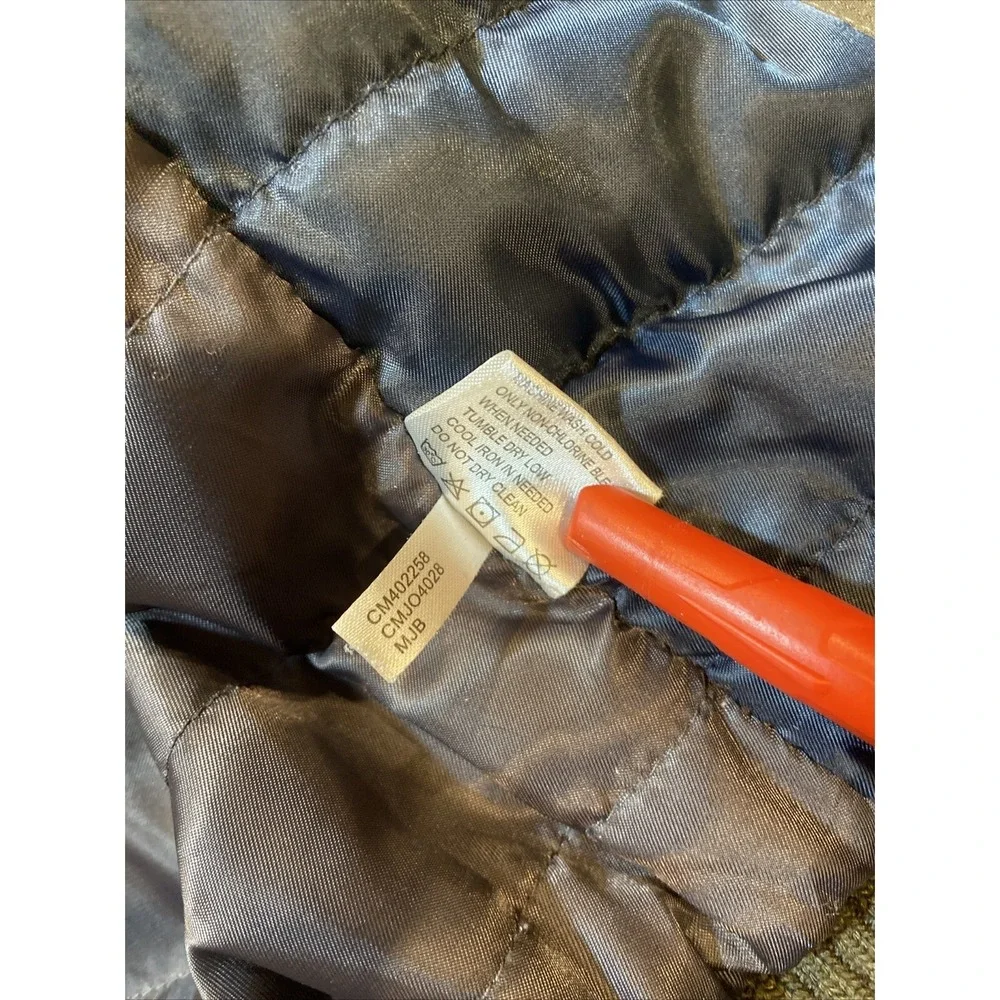 Calvin Klein Mens Ski Bomber Jacket Medium Brown - Picture 6 of 16